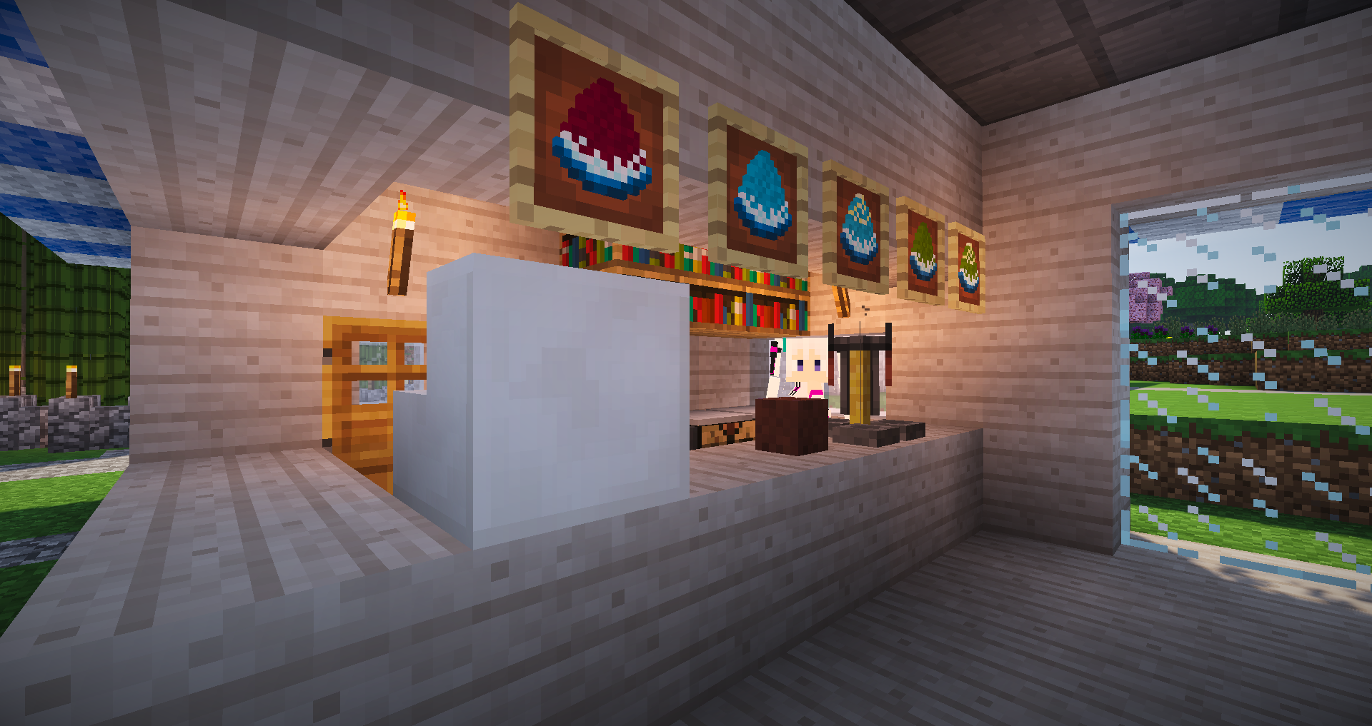 かき氷屋 ひのくらふと マインクラフトブログ