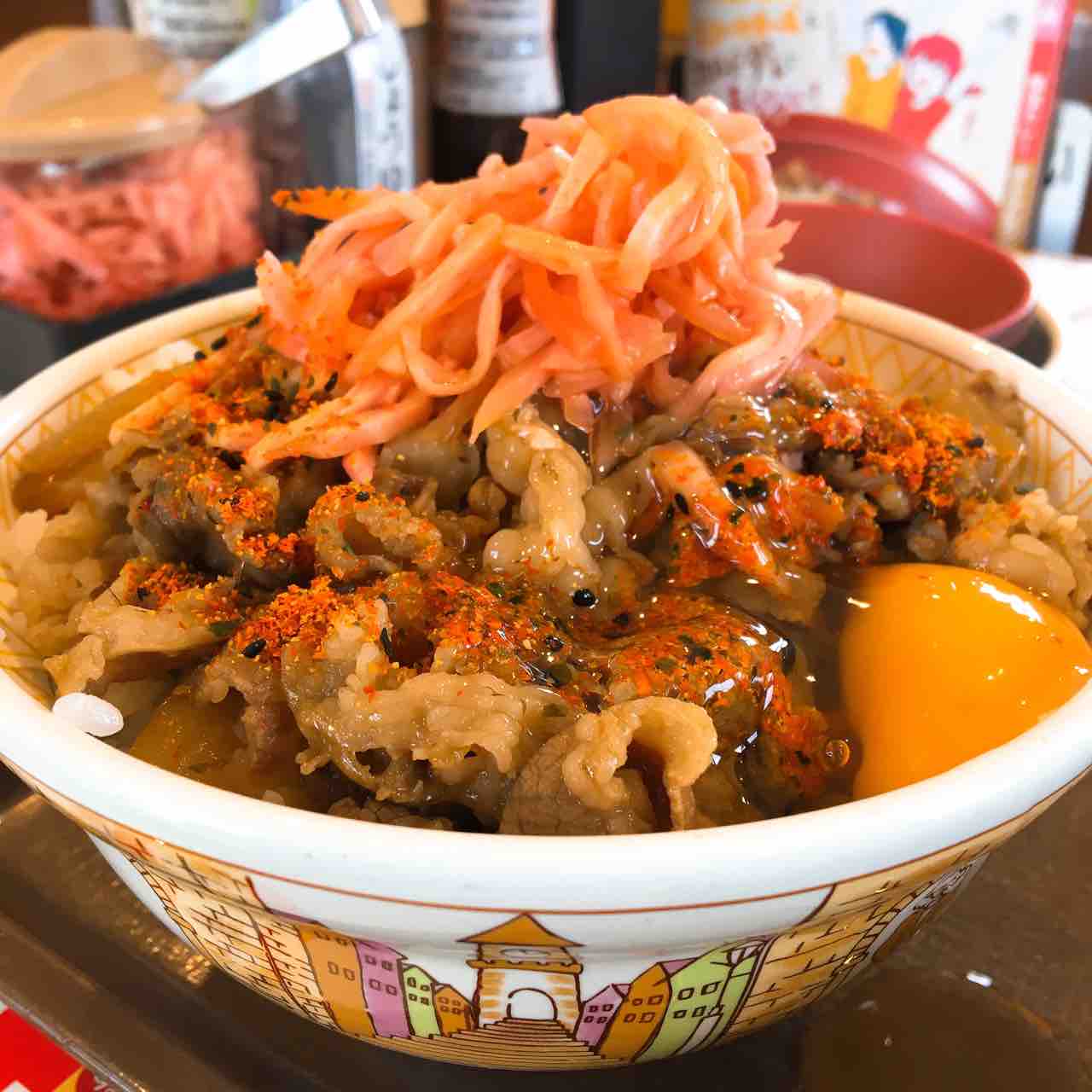 ネギ玉牛丼 すき家 ひのき建設 雑文箱 ネギ玉牛丼 すき家 ひのき建設 雑文箱