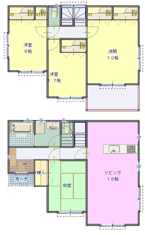塚原1・2階