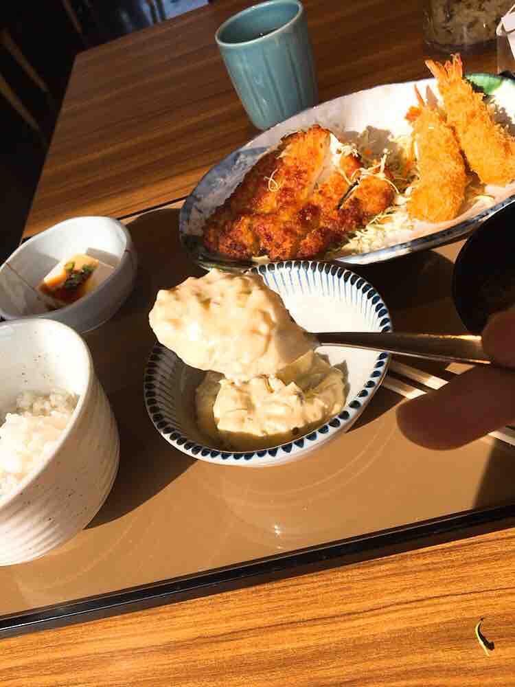 チキン南蛮海老フライ定食 やよい軒 ひのき建設 雑文箱
