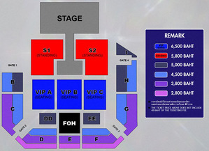 WINNER [CROSS] TOUR バンコク予約ドットコムSeat