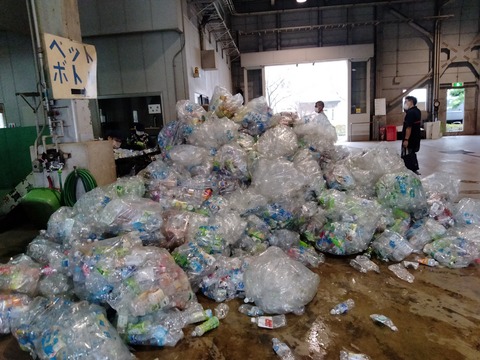 一日分のペットボトル