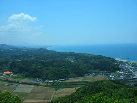 遠見番山からの見晴らし