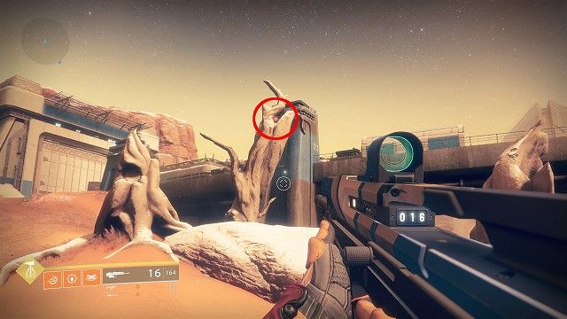 デスティニー2 火星の 潜在的な記憶 の場所 漂礫土 オリュンポスの下り坂 ウォーマインド 金魚 飛び出し注意
