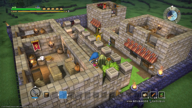 Dqb 好き勝手ビルダー パート5 町づくり メルキド編 金魚 飛び出し注意