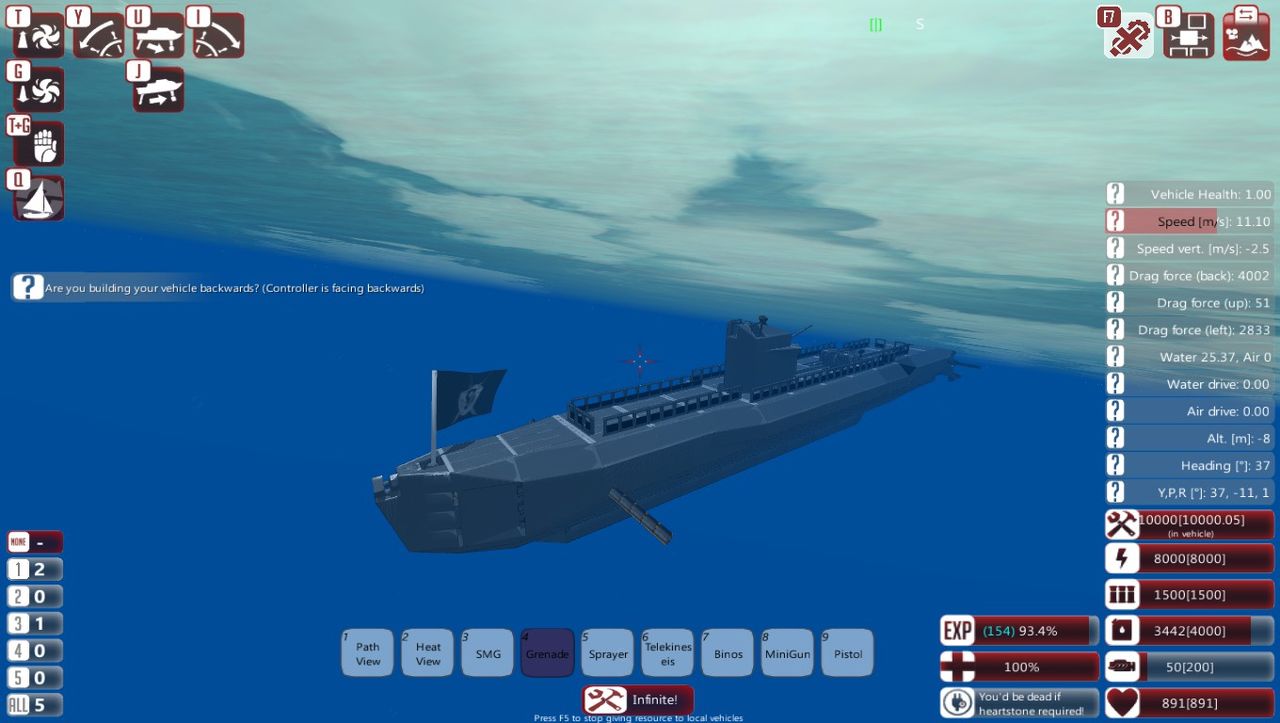 From The Depths 潜水艦をそれっぽく Ss 02b型の詳細 電子遊戯日記 From The Depths 潜水艦をそれっぽく Ss 02b型の詳細 電子遊戯日記