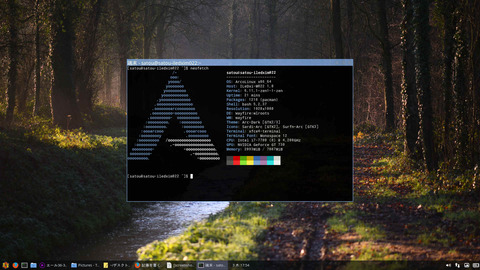 arcolinux + wayfire : hiraizumi88のblog