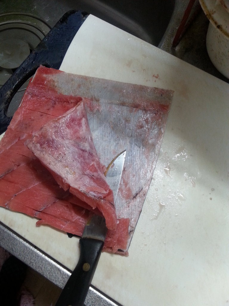 あらあらあら D バチマグロのアラ でお刺身を捻出する錬金術 関東b級グルメドライブ ちょに らいでん がメタボで帰還