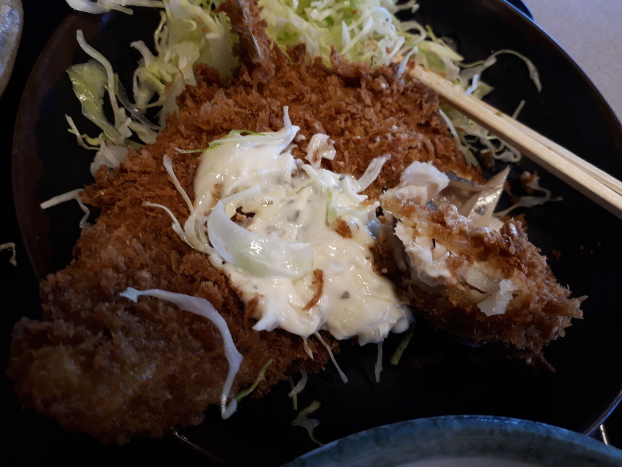 旭屋食堂さんの黒鯛の刺身と ジャンボ鯵フライ 年海鮮 その46 関東b級グルメドライブ ちょに らいでん がメタボで帰還