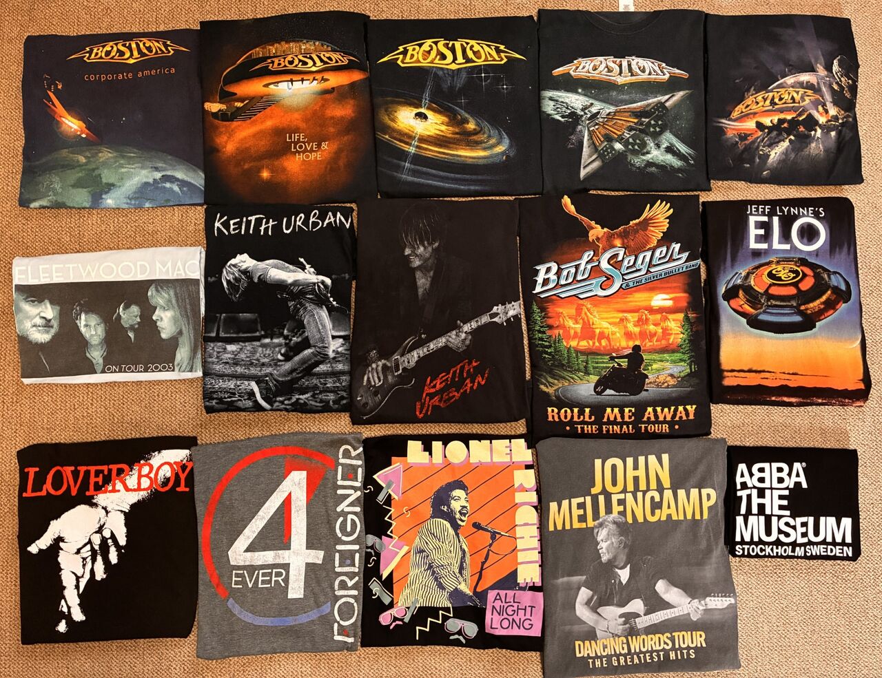 洋楽お楽しみ企画】ロックTシャツ 展示会!? : 洋楽和訳 Neverending Music