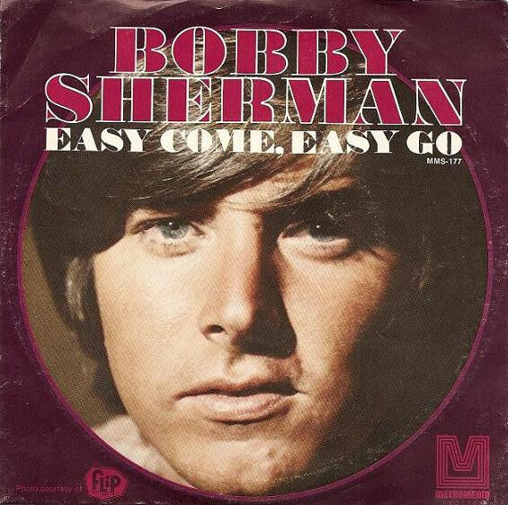 ボビー・シャーマン Bobby Sherman オリジナル・アルバム4枚セット 追悼ボビー】Easy Come, Easy Go / イージー・カム，イージー