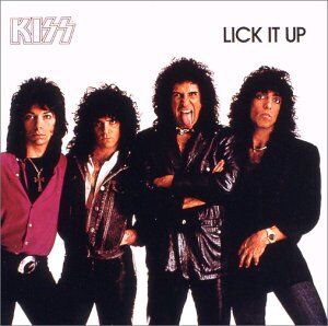 超レア♪　「地獄の回想」KISS LICK IT UP ポスター　当時物　非売品 Lick It Up / 地獄の回想（KISS / キッス）1983 : 洋楽和訳