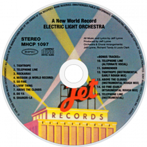 洋楽 Tight Life Records Tightrope / タイトロープ（E.L.O / エレクトリック・ライト