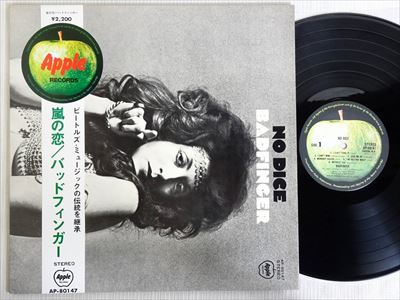 値下げしました。LP レア赤盤 バッドフィンガー No Dice BC LP 赤盤 
