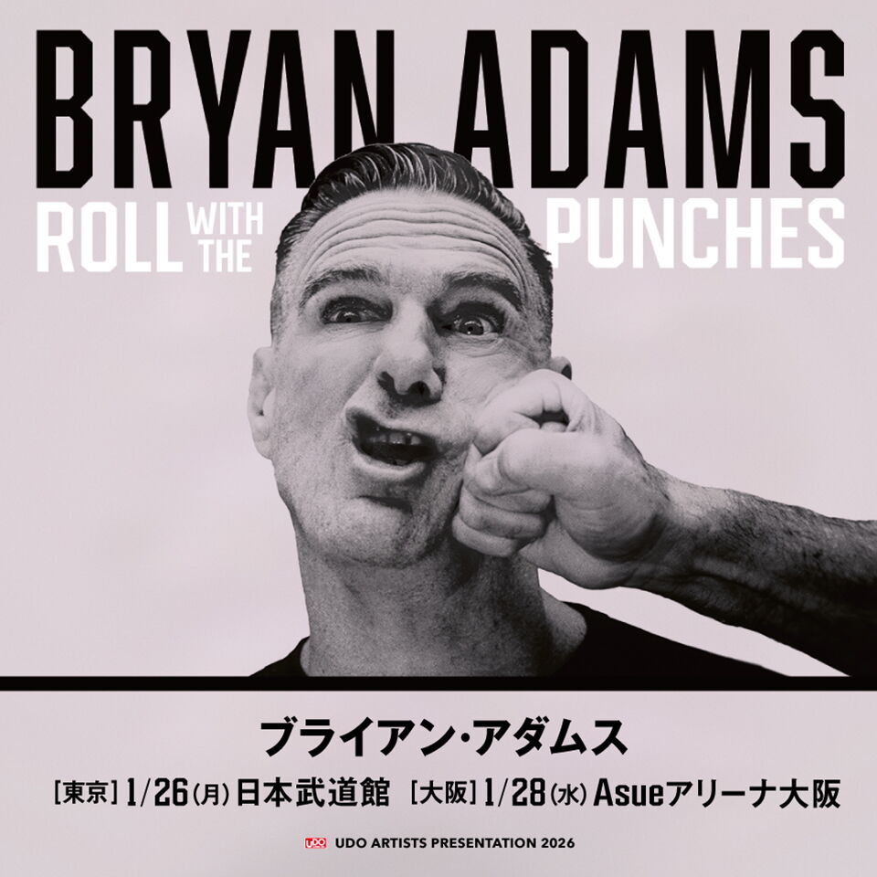 ライブレポート】Bryan Adams“Roll With The Punches” Japan 2026