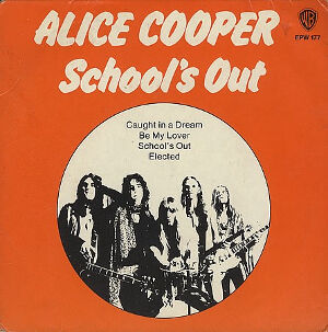 希少！！アリス・クーパー SCHOOL'S OUT LP 50thの曲 スクールズ・アウト／アリス・クーパー - shunkun's blog