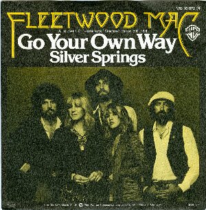 神ジャケ❗️名曲シングル『フリートウッド・マック/オウン・ウェイ』 Go Your Own Way / オウン・ウェイ（Fleetwood Mac / フリート