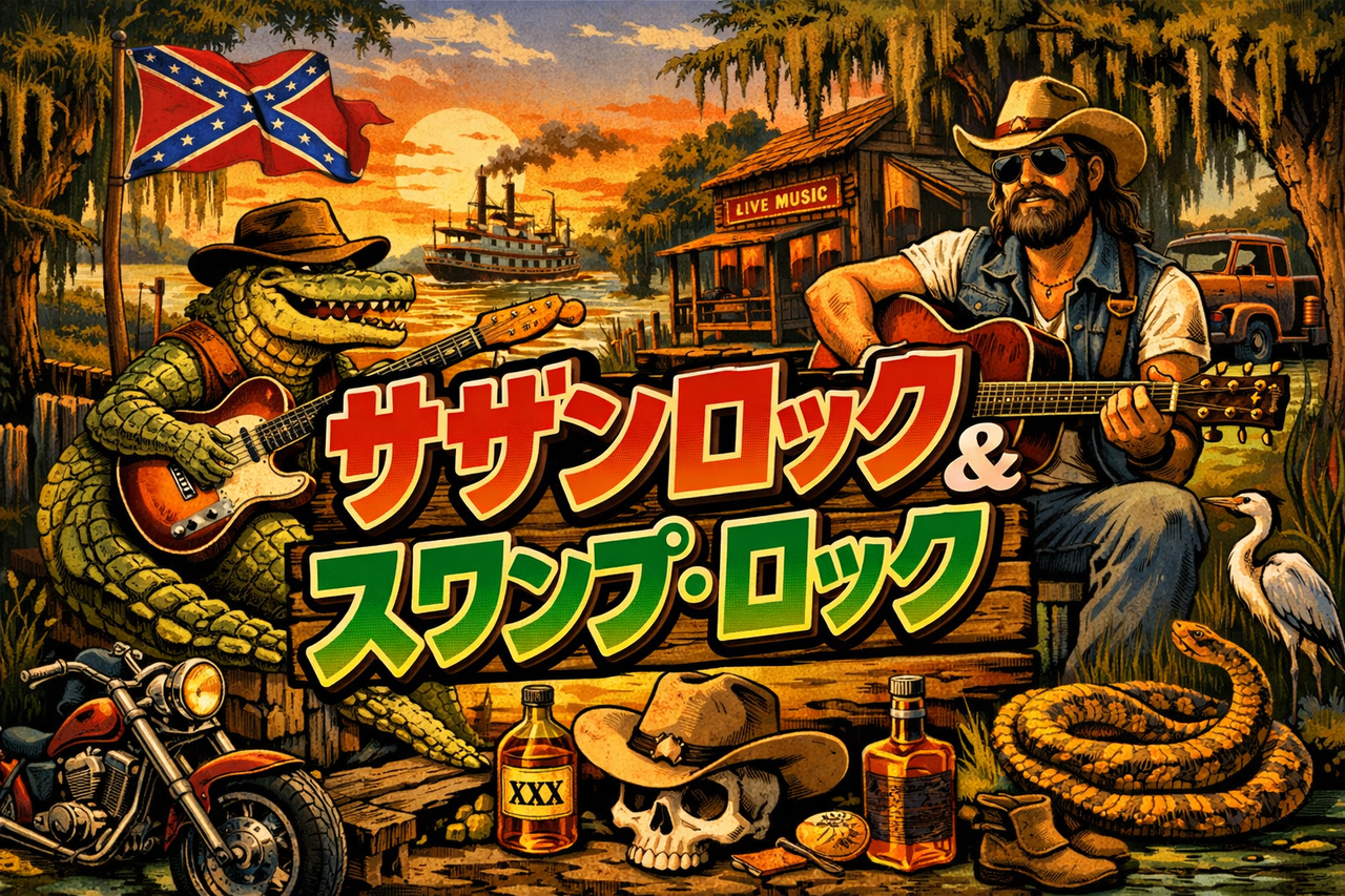 KARL南澤のスーパースター列伝〜Vol.10「サザン・ロック/スワンプ編