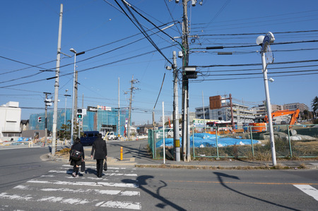 禁野の道路140129-2