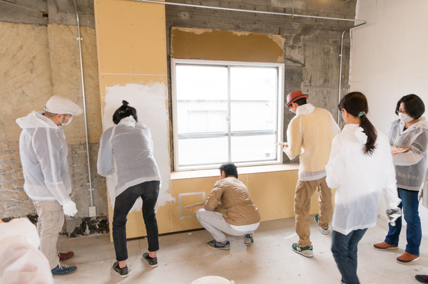 ひらばDIY漆喰塗り体験-34