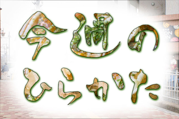 今週のひらかた