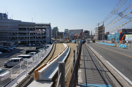 禁野の道路140129-11