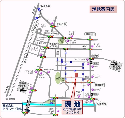 船橋本町 原本 地図