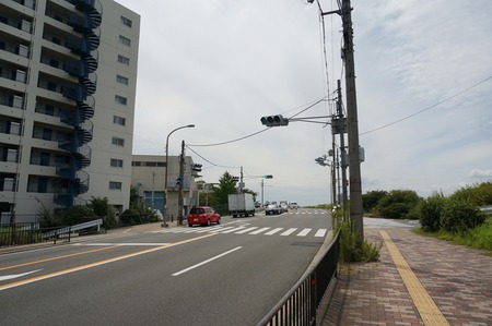 府道13号「三矢」交差点130826-01
