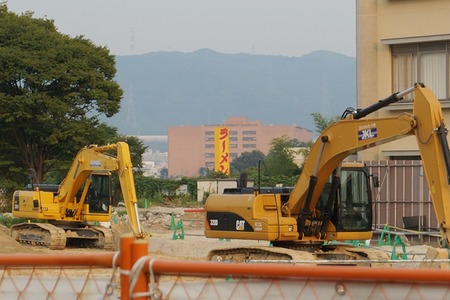 枚方茨木線歩道設置工事130815-47