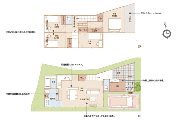 6号地間取り