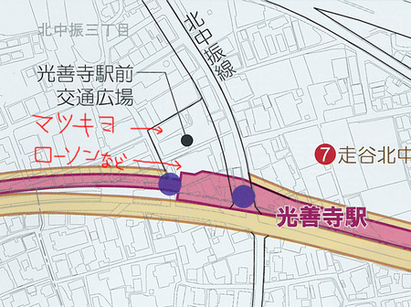 光善寺駅ロータリー04