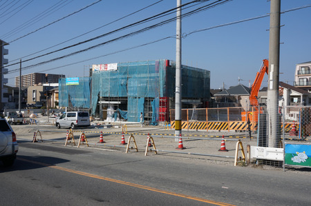 禁野の道路140129-8