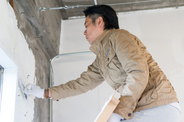 ひらばDIY漆喰塗り体験-59