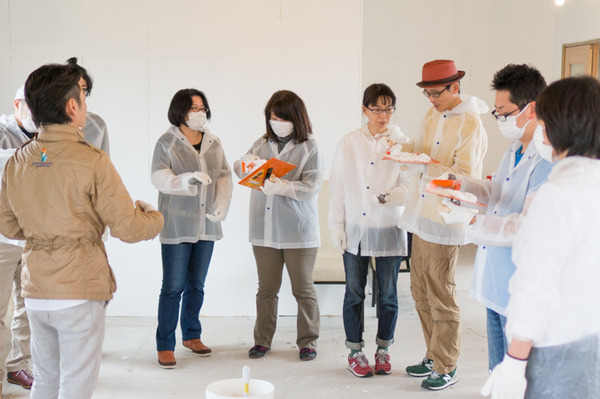 ひらばDIY漆喰塗り体験-29