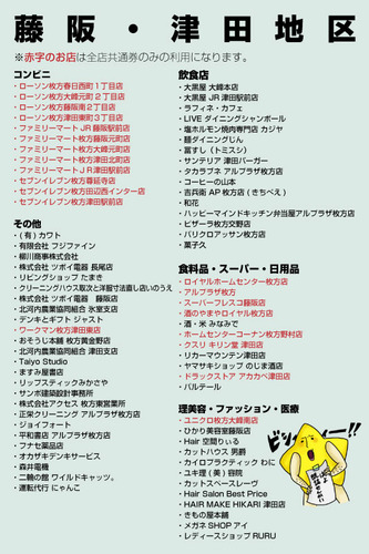 藤阪・津田地区