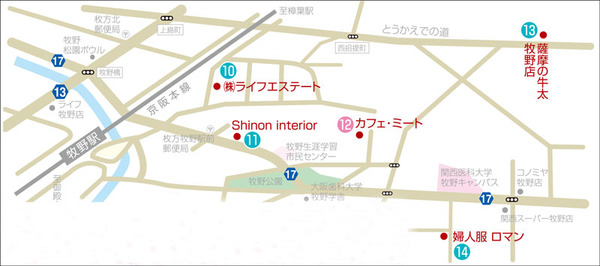 牧野マップ