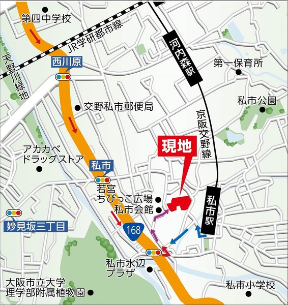 周辺マップ