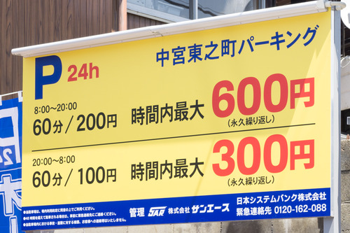 コインパーキング-15042203