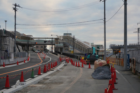 香里園駅東地区工事131208-19