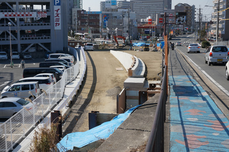 禁野の道路140129-22