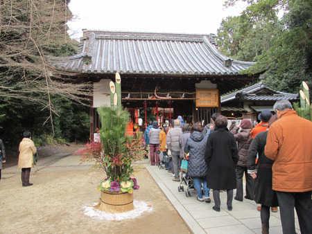 交野天神社140101