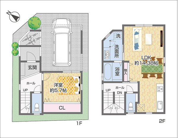 川原町間取り1号地aaaaaaaaaa