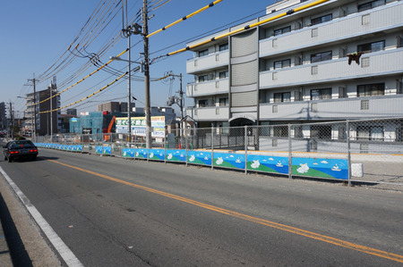 禁野の道路140129-16