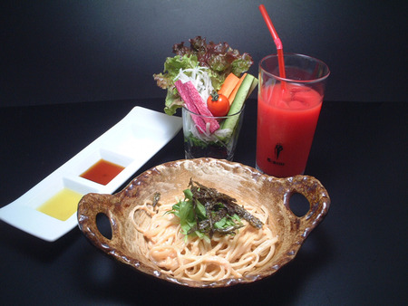 明太米粉パスタセット