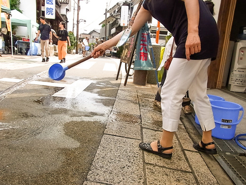 打ち水