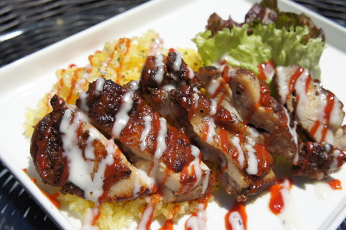 ジャークチキンオンライス