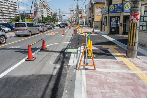 市立ひらかた病院前道路-1408309