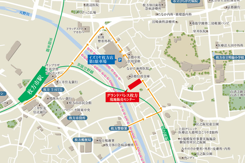 枚方市駅_拡大_ギャラリー案内191023-1