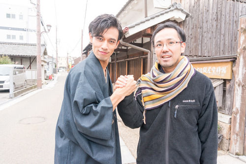 握手