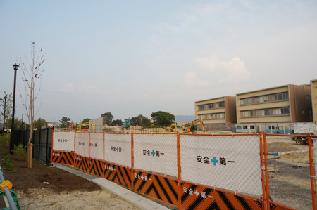 枚方茨木線歩道設置工事130815-48